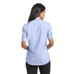 Port Authority Women's Short Sleeve SuperPro Oxford Shirt.