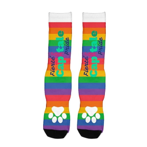 Dye Sublimated Crew (Athletic) Socks (Pair)