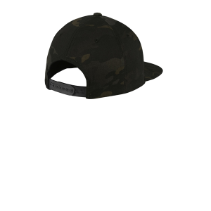 Sport-Tek Yupoong Flat Bill Snapback Cap.